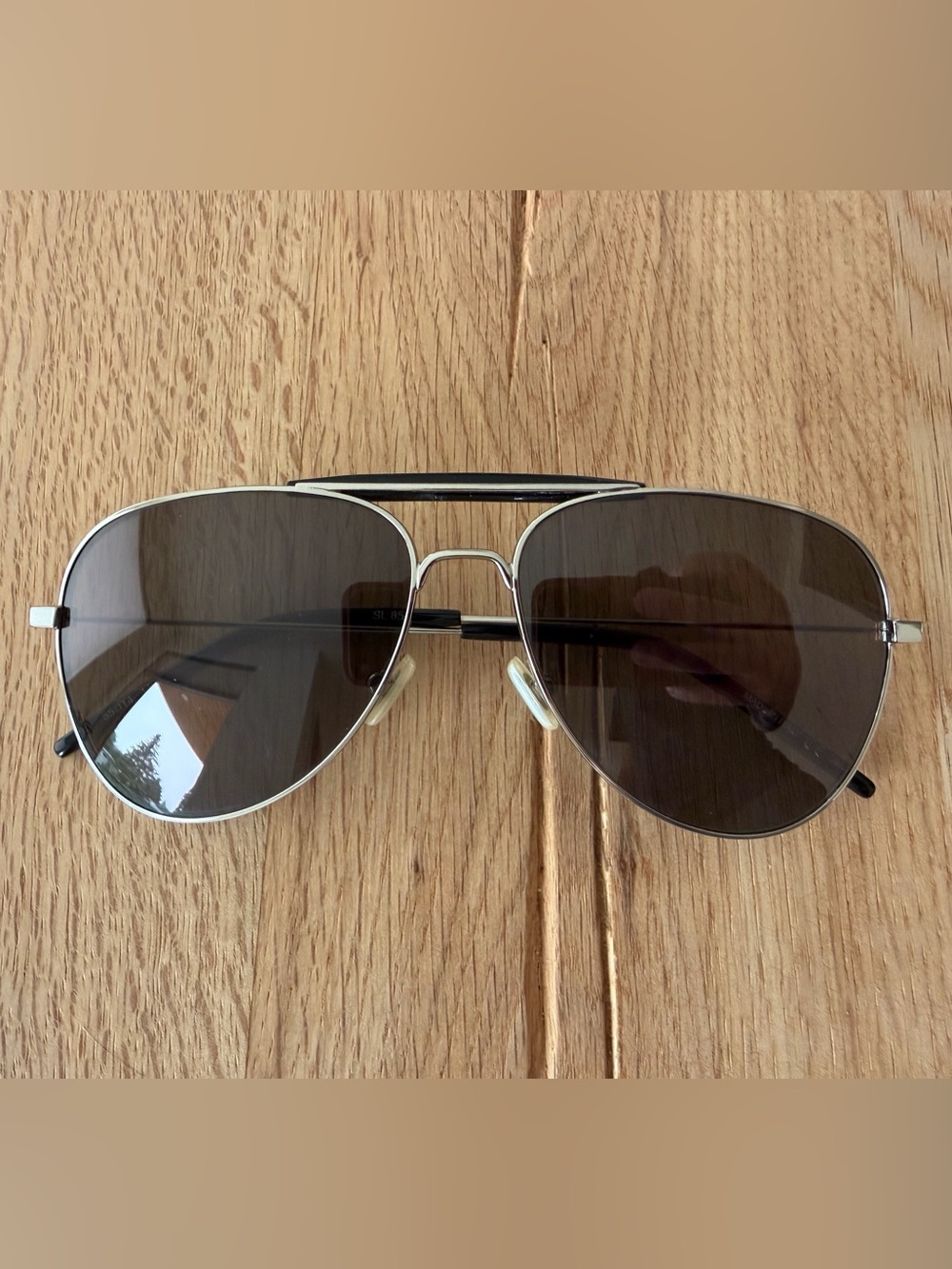 Saint Laurent Paris SL85 Aviator Sunglasses